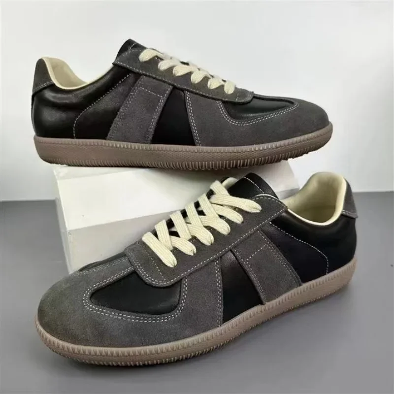 Genuine Leather Men's Shoes Spring/Autumn New Trend Versatile Sports Casual Shoes Soft Sole Designer Loafers Men Sneakers 6