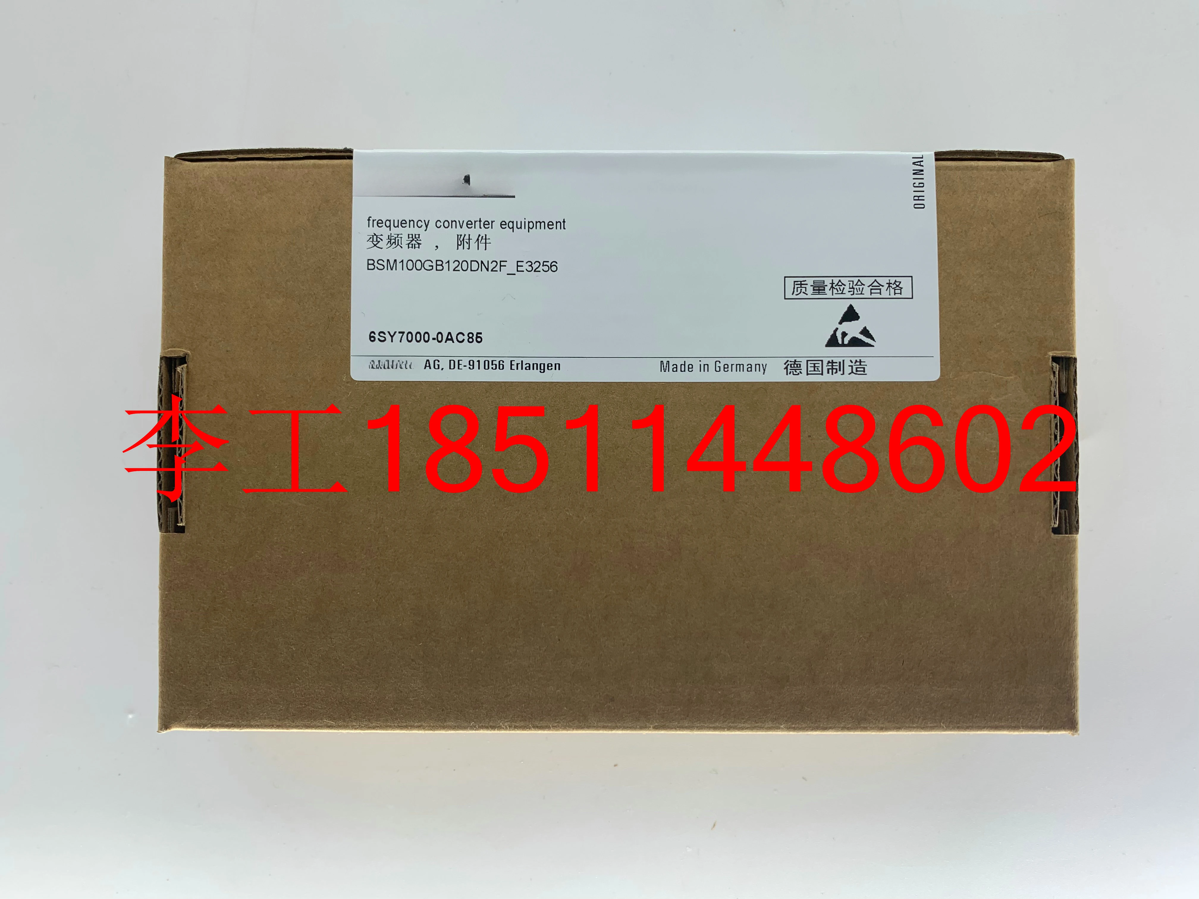 

6SY7000-0AC85 Brand-new original 6SE70 inverter IGBT module power module
