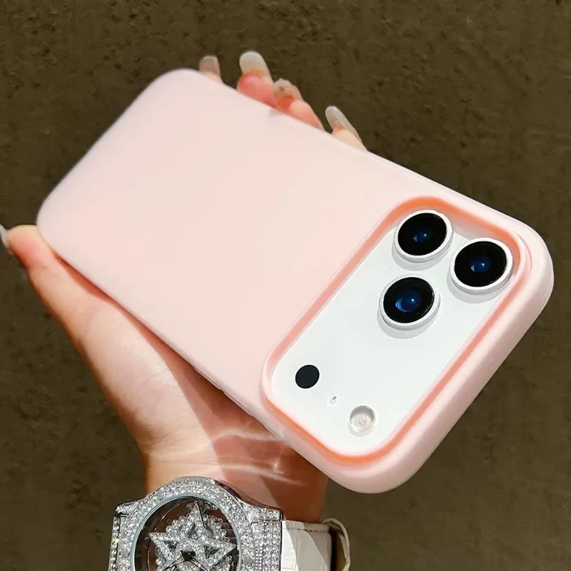 Luxury Matte Candy Color Soft Phone Case with Shockproof Silicone Bumper Cover