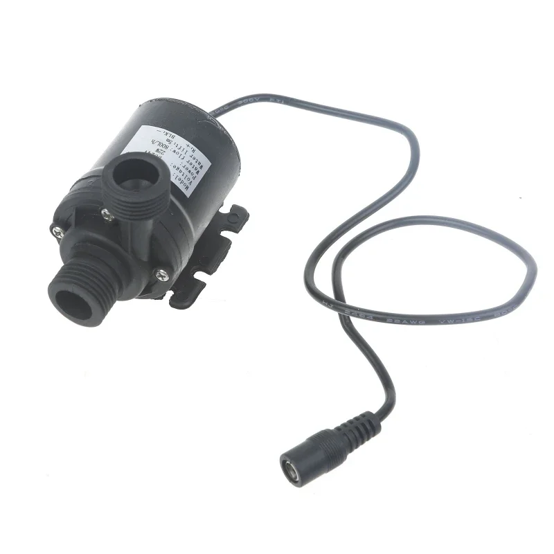 

for DC 24V Mini Submersible Water Micro Brushless Motor Water Oil Pumps Quiet Lift 5M/16ft 800L/H Durable