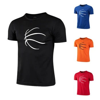 2025 T-shirt da allenamento per esercizi da uomo Estate Sport casual all'aria aperta da corsa Top a maniche corte Palestra Fitness Tees Maglia da basket