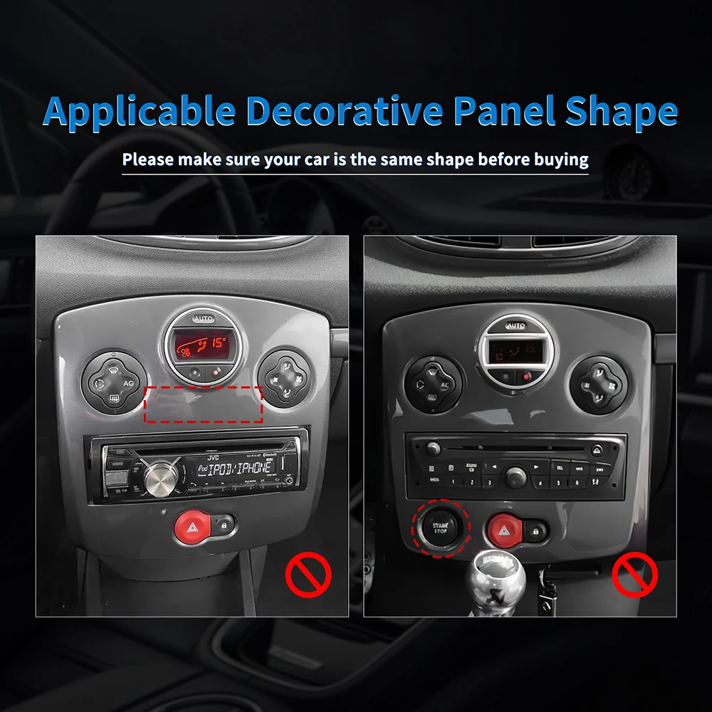 Protecteurs De Seuil De Porte En Fibre Carbone Pour Renault Clio – Autocollants Anti-rayures, Set De 4 Pièces