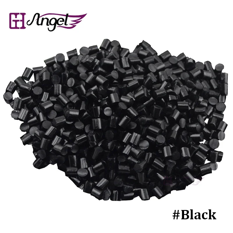 100g/bag ITALIAN Keratin Glue Granules/Beads/Grains for Fusion I tip U tip Human Hair Extensions Hot Melt Glue Tools