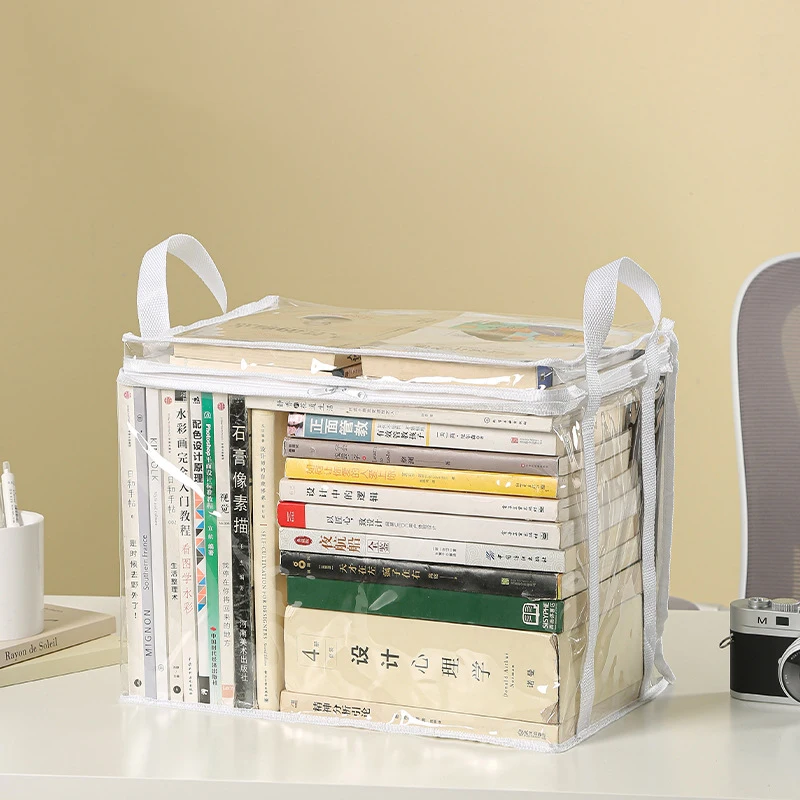 book organizer Foldable book box student dormitory classroom household organizing storage box