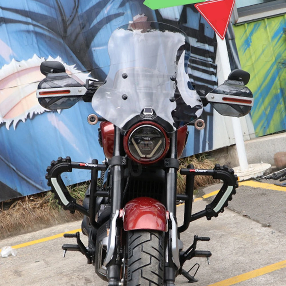 VOGE CU625 LX600-2 오토바이 액세서리 범퍼 크래시 바 보호 가드 버퍼 바 보호 장치 헤비 듀티 슬릭