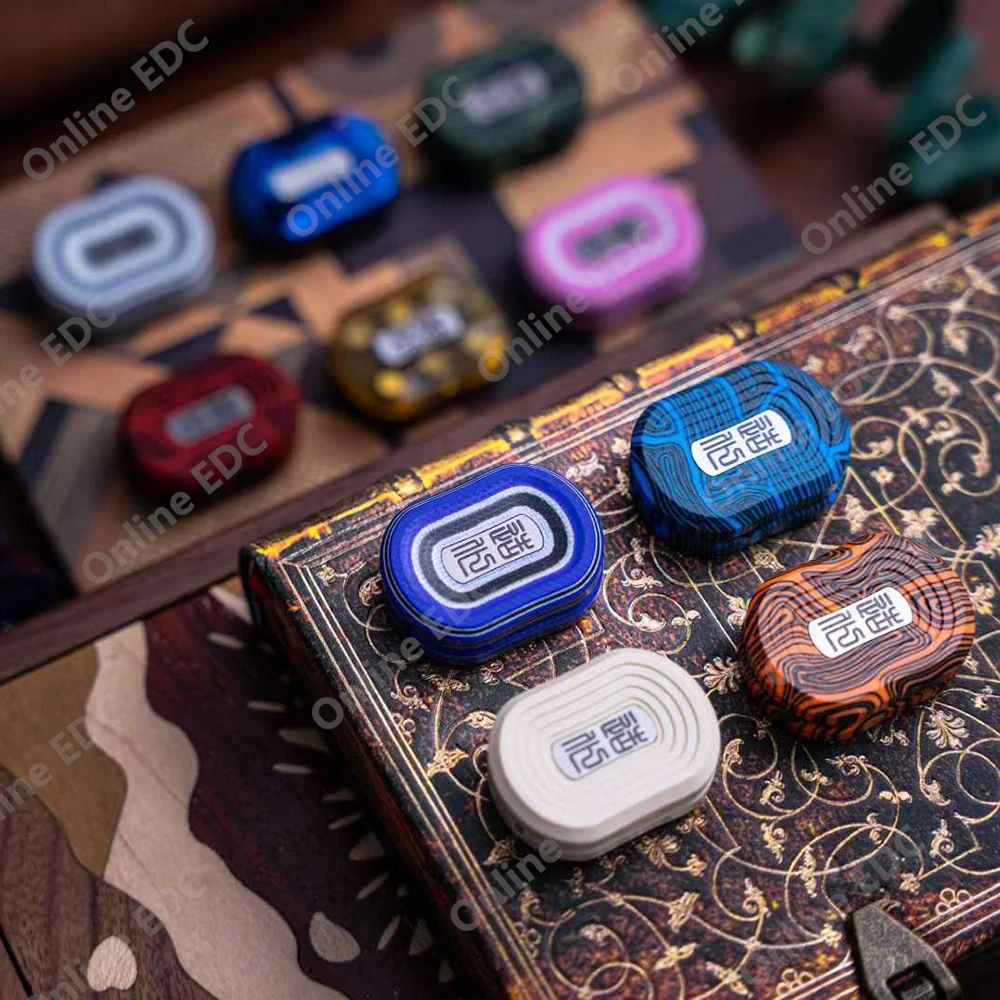 브라이트 블러드 EDC 자오 화 랜덤 컬러 피젯 슬라이더 스트레스 해소 장난감 성인용 피젯 토이 푸시 슬라이더 불안 완화 가젯