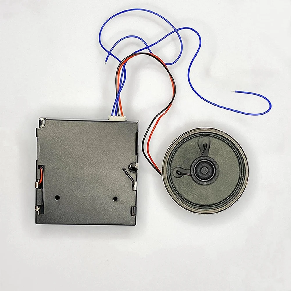 Quartz Pendulum Clock Movement Black Hands Music Box Speaker Battery Operated Melody Mechanism for DIY Clock
