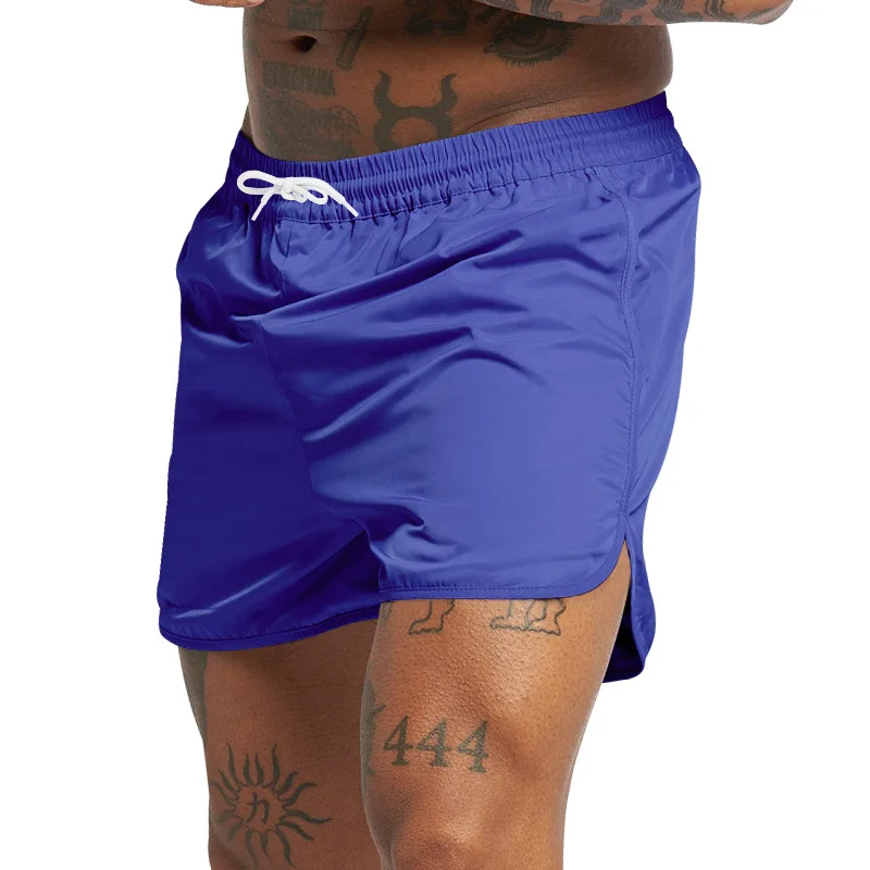 Shorts Men's New Summer Fashion Beach Shorts Polyester Multi-color Sports 3/4 Trend