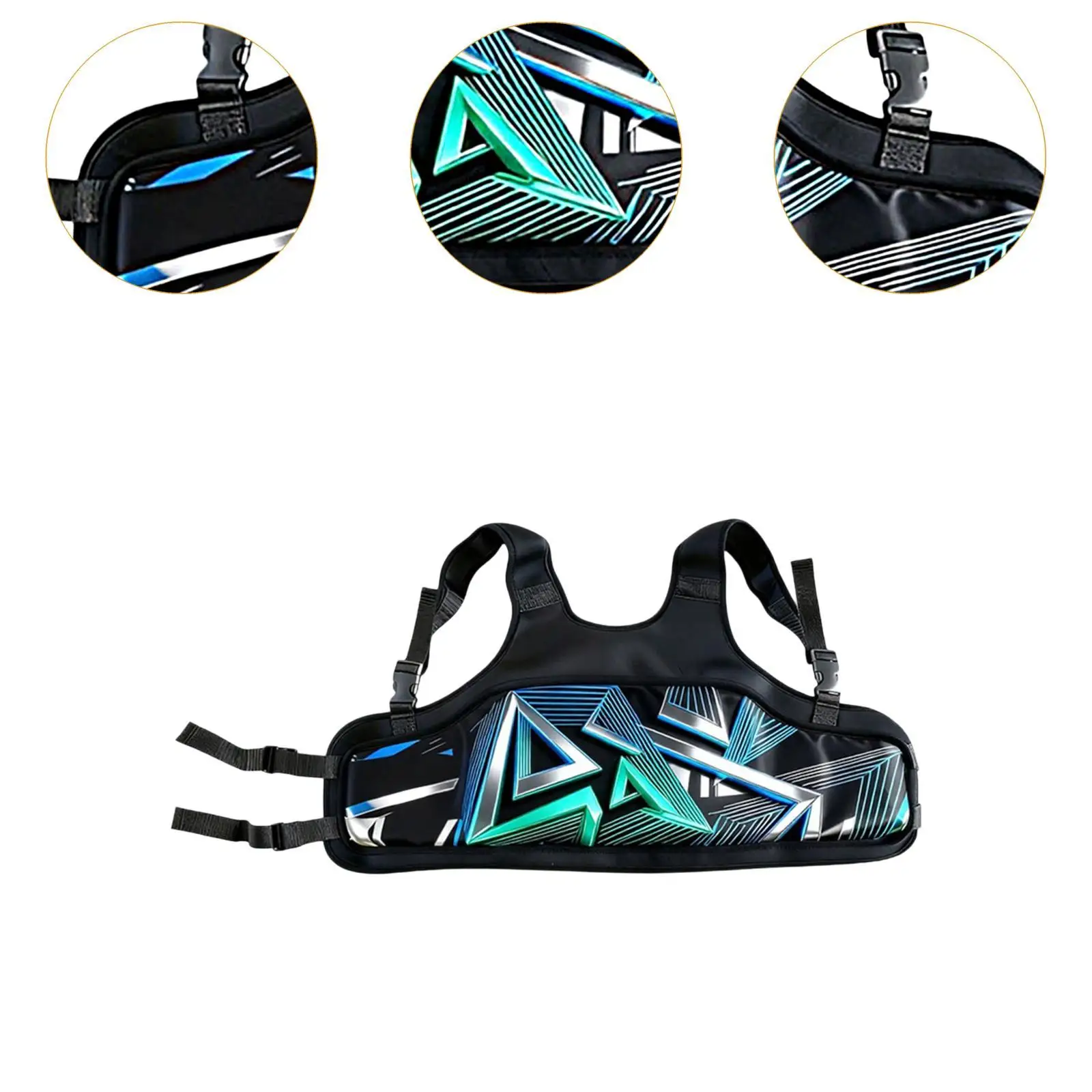 조절 가능한 카트용 갈비뼈 보호대, 인체공학적 가슴 보호대, 어린이용 고카트 트랙용 보호 장비