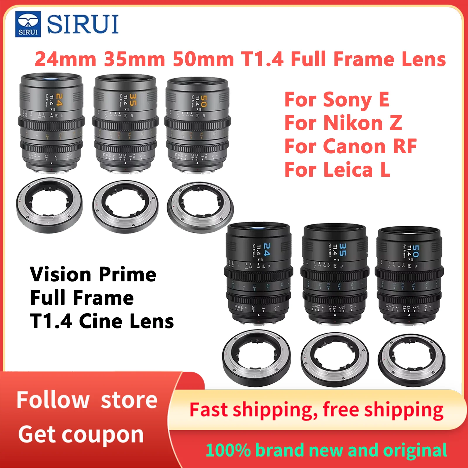 シルイ SIRUI Vision Prime 1 VP-1 24mm T1.4 Amazon.com : SIRUI VP-1 Vision Prime 1 T1.4 Full Frame Cine