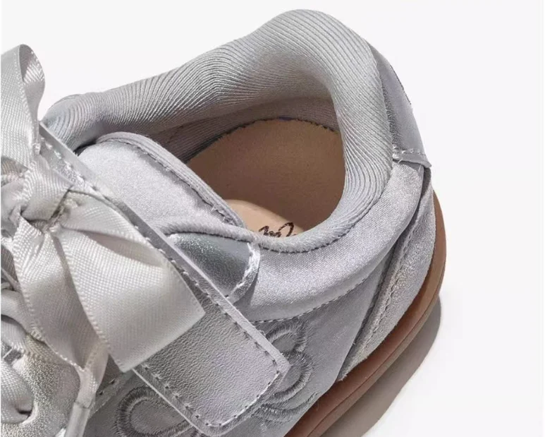 Children's Board Shoes Four Seasons Models Gold Casual Boys Girls Training Shoes Pink Soft Kid Baby Sneakers 5