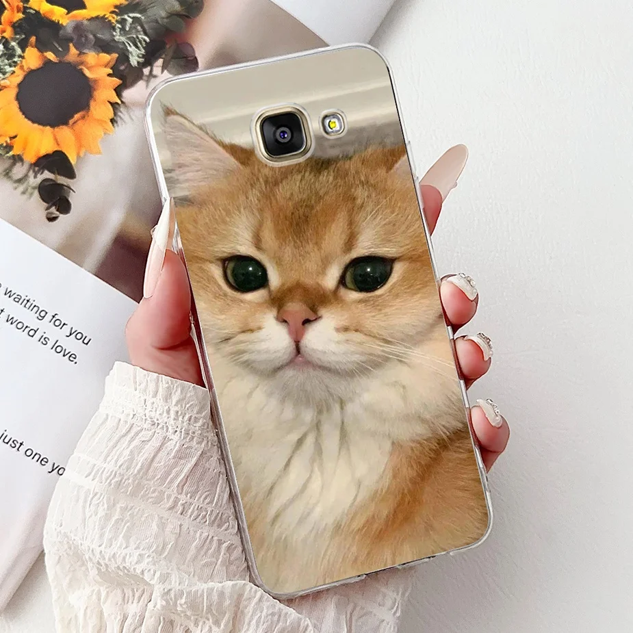 Cute Cat Cartoon Soft Silicone Phone Case Cover
