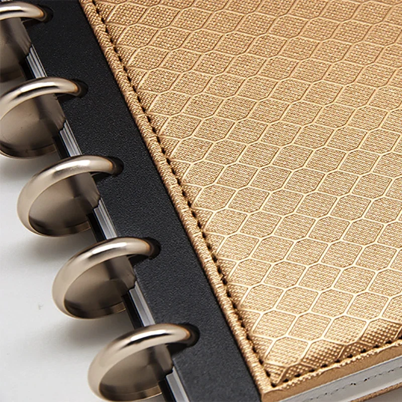 11 Pieces Metal Disc Rings for Discbound Notebooks Mushroom Holes The H Planner Expander Rings 1 Inch/1.5 Inch