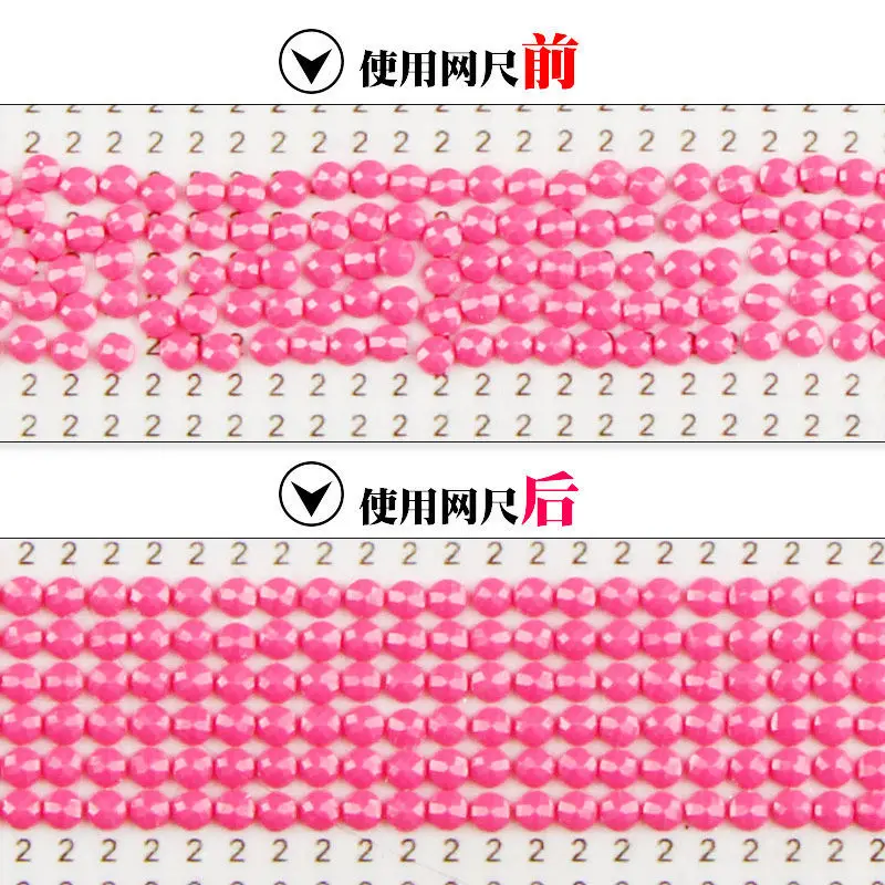 Stainless Steel Diamond Painting Ruler With 520 Grids - Mesh Tool For Full/Partial Drill Diamond Art - View #10