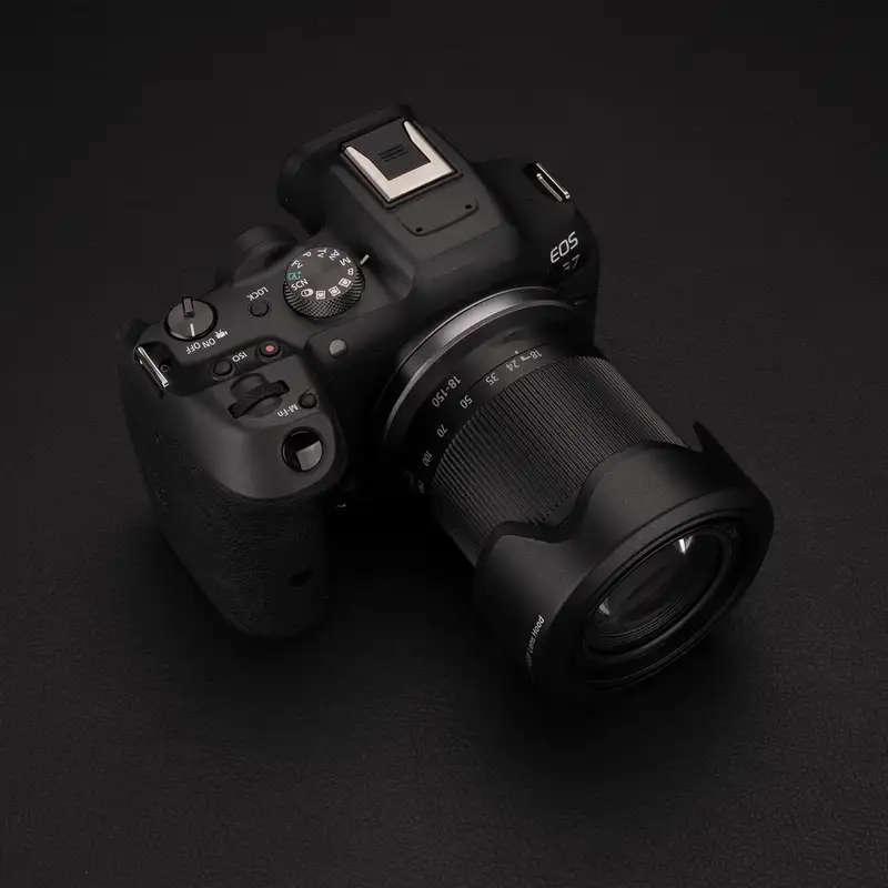 JJC EW-60F Reversible Lens Hood for Canon RF-S 18-150mm F3.5-6.3 is STM Lens on EOS R7 R10 for Canon EF-M 18-150mm F3.5-6.3 M50 - Image 4
