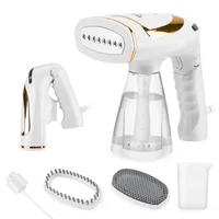 Electric Iron 1600W Handheld Steamer Powerful Garment Steamer Portable Fast-Heat Steam Iron Ironing Machine for Home Travel 1
