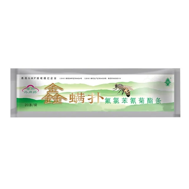 Flualvalinate Csíkok Anti Varroa Atka Vezérlő Azonnali Gyilkos Mitetikus Méhgyógyászat Kártevőirtó Méhész Gyógyszerek - Image 4