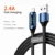 Blue USB Cable