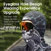 WEST BIKING 3D Skull Pattern Motorcycle Balaclava Summer UV Protection Cycing Caps For Men MTB Road Bike Full Face Ice Silk Mask 3