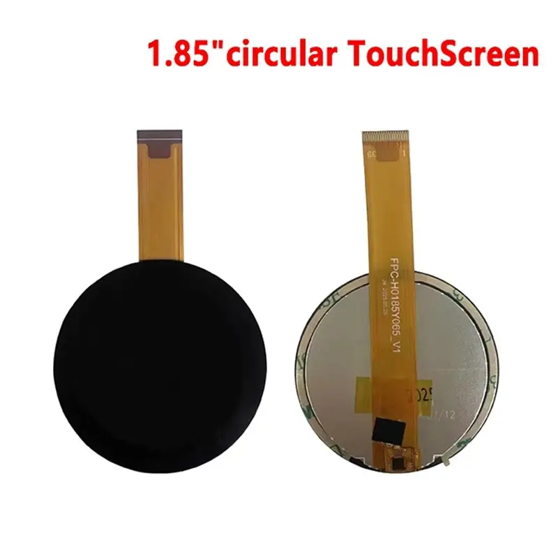 Echoear 1.85인치 원형 터치 스크린 QSPI LCD 360X360 해상도 디스플레이(CST816T 터치 컨트롤러 ST77916 드라이버 포함)