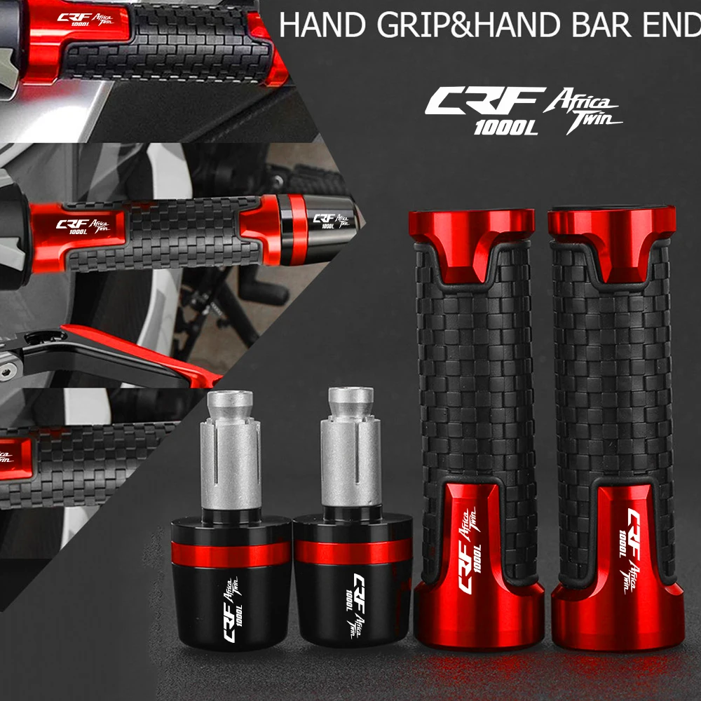 

FOR Honda CRF1000L Africa Twin ADVENTURE Sports 2017-2021 Motorcycle 7/8"22MM Handle Bar Cap End Plugs Handlebar Grips 2022 2023
