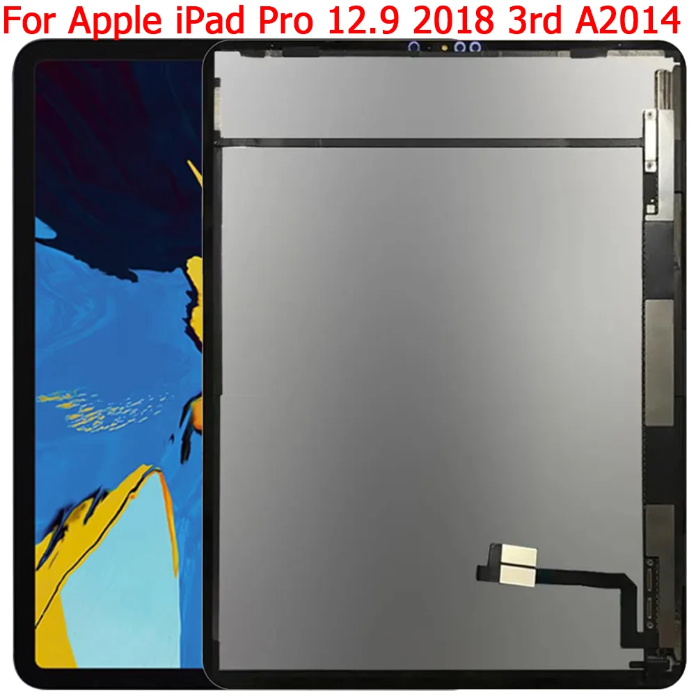 thumbnail image 2 of Ipad Pro 12.9 Screen Protector 12.9" New Original LCD For IPad Pro 12.9 4th Gen (2020) A2069 A2232 A2233 A2229 LCD Display Touch Screen Digitizer Assembly Ipad Replacement Screen 2 of 11