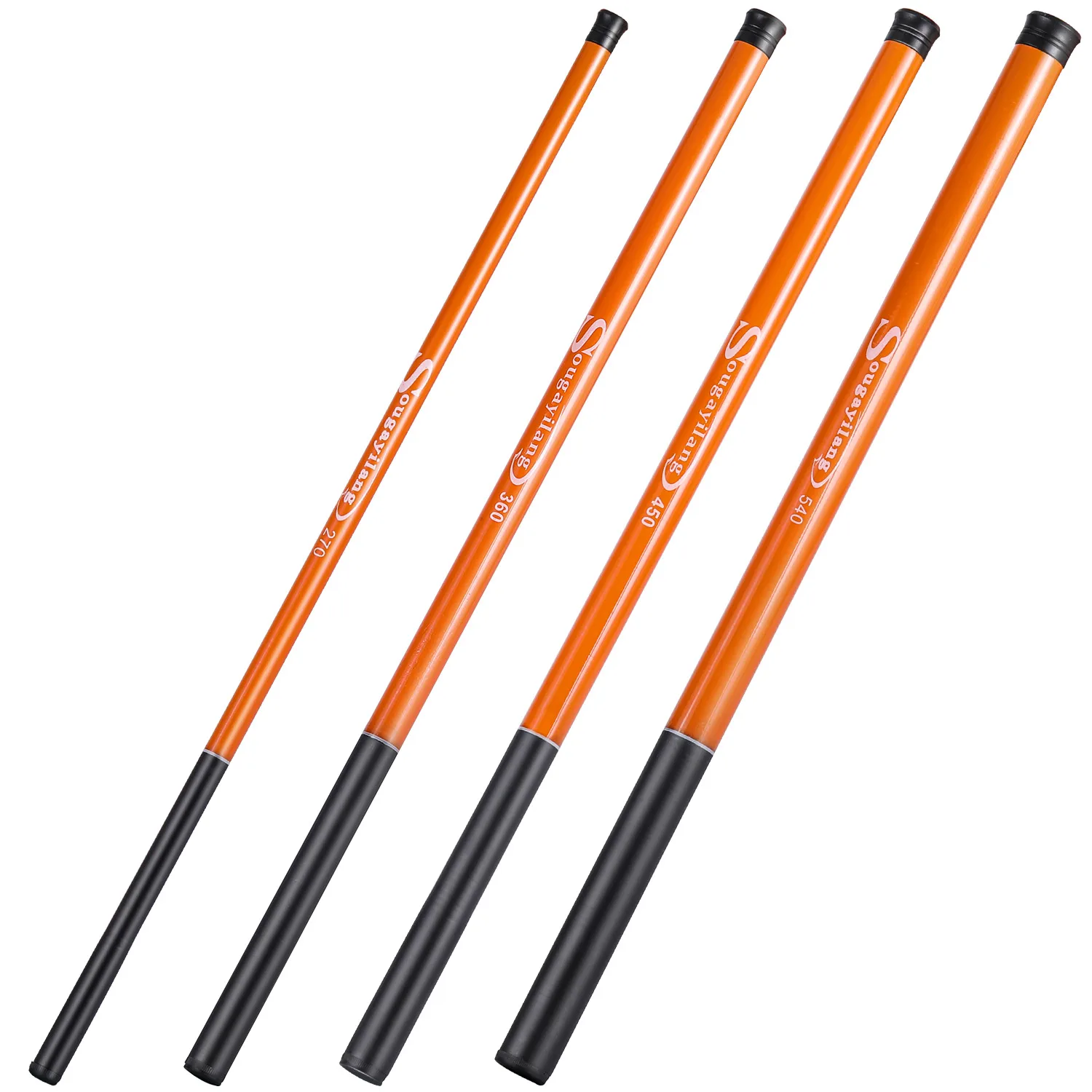 Description Picture 2 of itemSougayilang Fiberglass Fishing Rod 2.7-5.4m Anti Slip 360 ° Rotating Slightly Resistant to Jamming Design Casual Fishing Rod