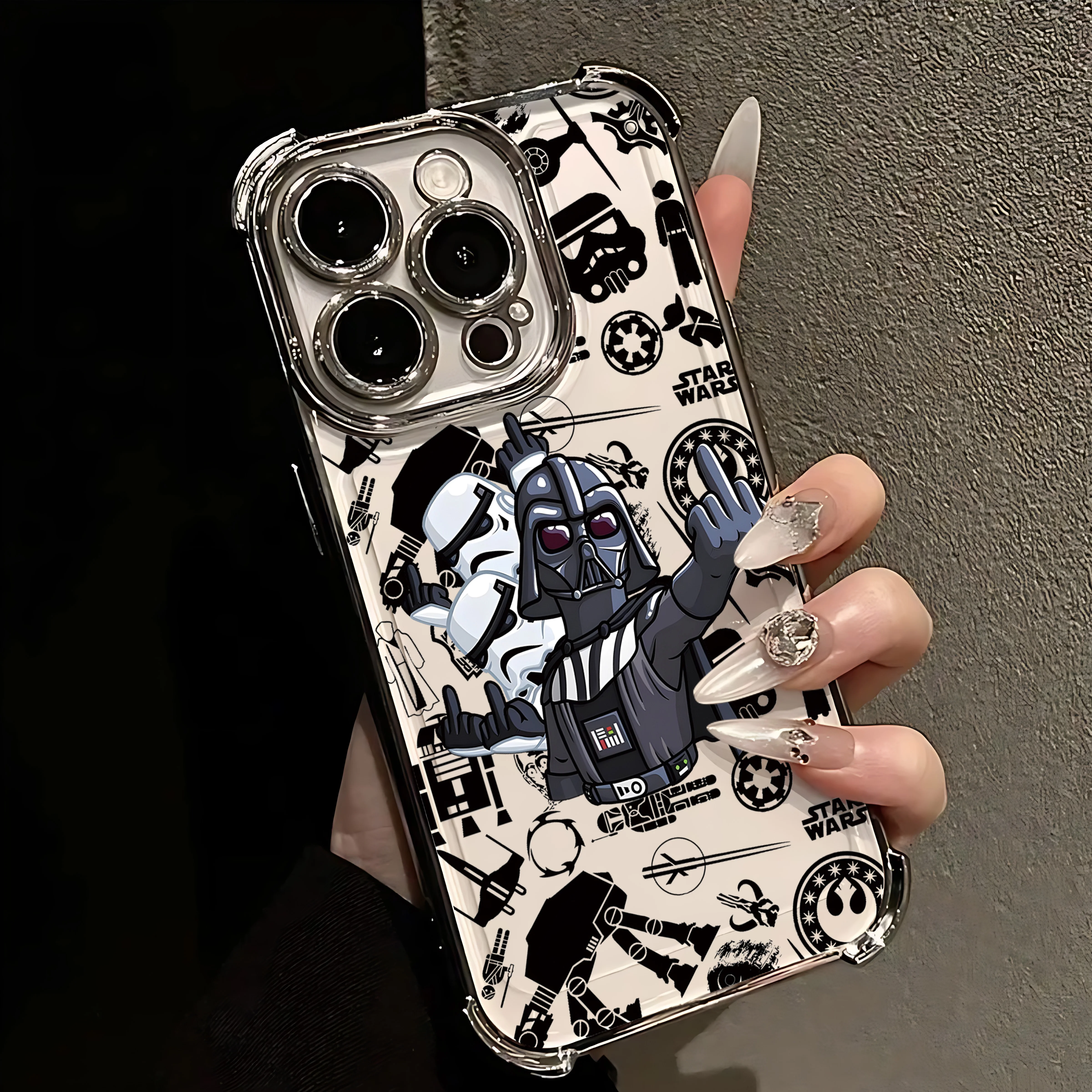 Galactic Shield Anti-Fall Phone Case - Cool S-Stars War Design