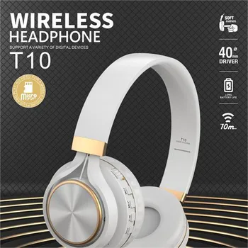 Portable Head Mounted Wireless Blueteeth Headphones Lightweight Foldable Headphone For Sport For Earbuds Noise Cancellation 1