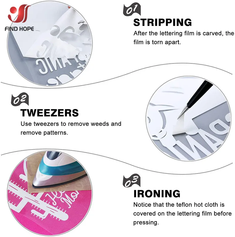 11pcs Bundle PU Heat Transfer Vinyl Iron-on HTV Film Hot Press DIY for T-Shirt Crafts Textile Fabric Decorations 25x30cm