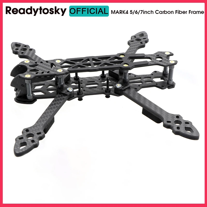 

Mark 4 5inch 225mm/ 6inch 260mm / 7inch 295mm / 8inch 375mm / 10inch 473mm FPV Racing Drone Quadcopter Freestyle Frame