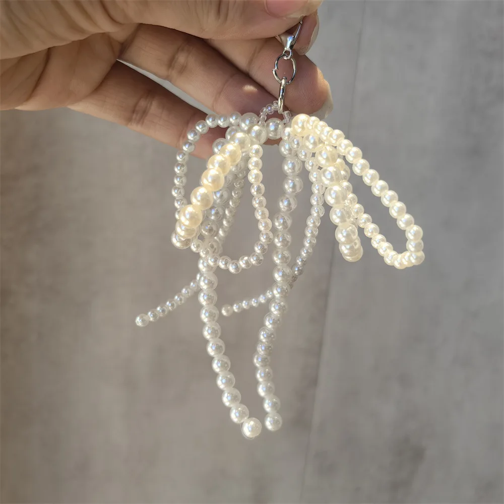 2/3pcs Elegant Pearl Bow Shoelace Charms Fashion Sneaker Decor Preppy Shoe Accessories for Women DIY Casual Shoe Buckles Jewelry