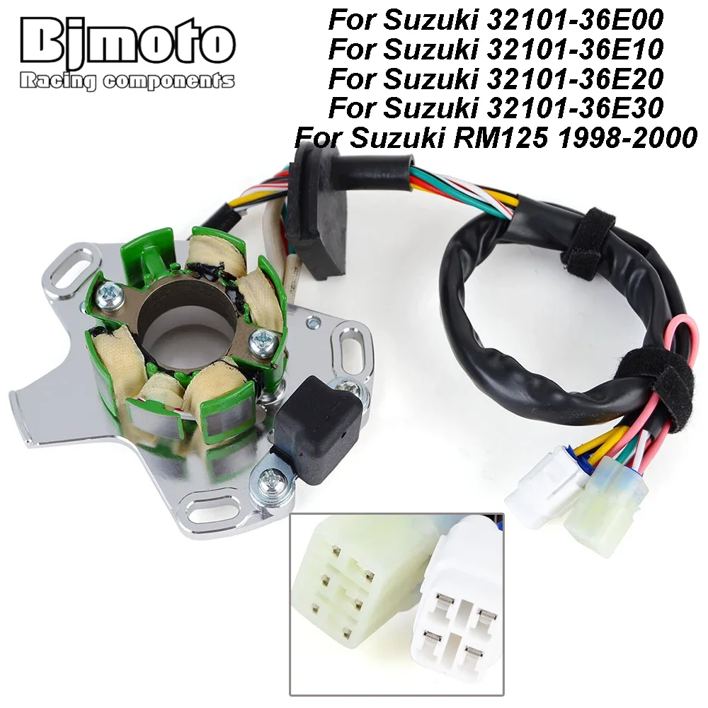 

Motorcycle Stator Coil For Suzuki RM125 1998 1999 2000 32101-36E00 32101-36E10 32101-36E20 32101-36E30
