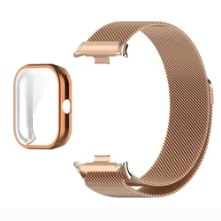 Premium Milanese Magnetic Loop Metal Strap with TPU Case & Screen Protector for Redmi Watch 4 (3)