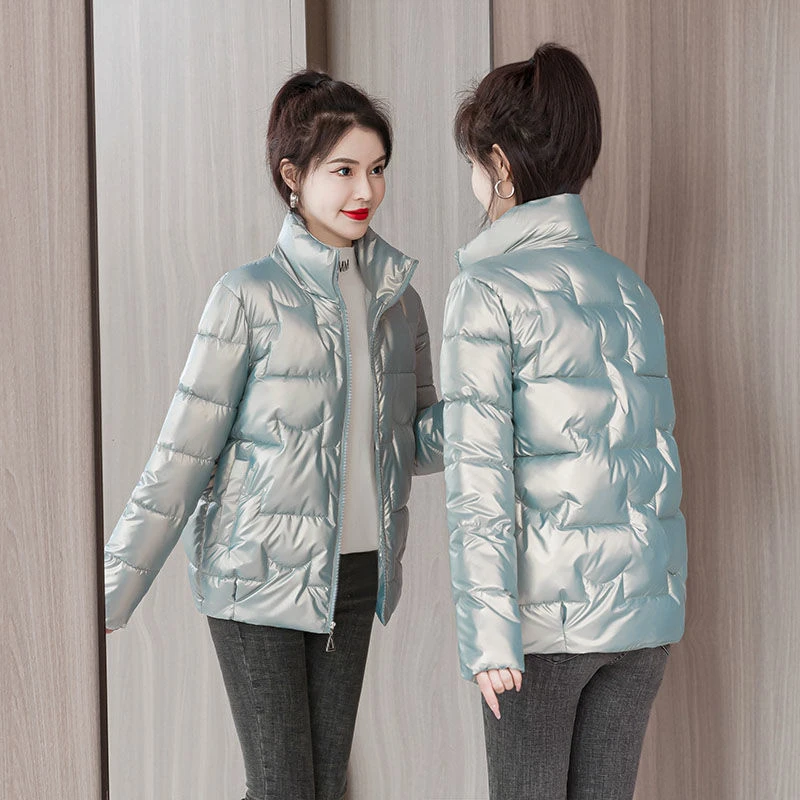 2022 New Fashion Short Winter Jacket Women's Oversize Parka Coat Warm Thick Cotton Coat Loose Padded Ladies Street Casual Jacket