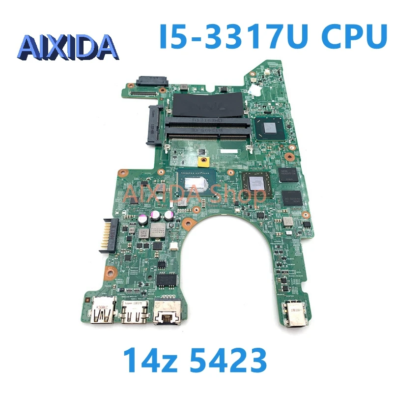 

AIXIDA 0K76FX 067CG0 CN-067CG0 для DELL Inspiron 14z 5423 материнская плата для ноутбука HD7570M GPU I5-3317U CPU DDR3 Материнская плата полностью протестирована