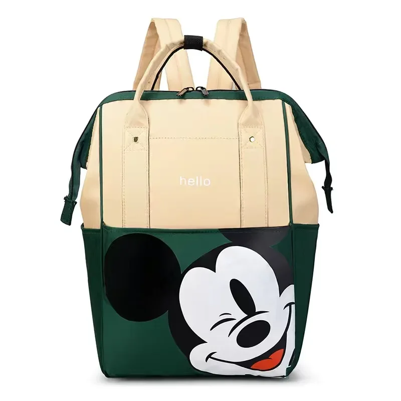 

Disney's New Cartoon Minnie Mickey Backpack Children's Shoulder School Bag Cute Kawaii Girls Shoulder bag Mommy bag