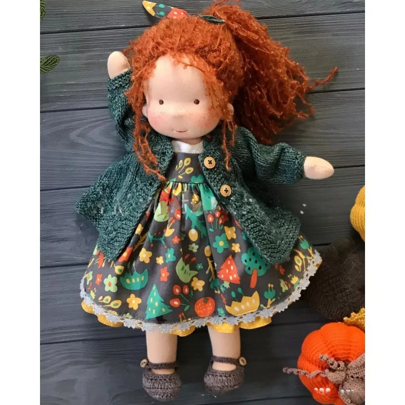 

30 см кукла Вальдорф (также называется кукла Стайнера) кукла ручной работы Kawaii Детский Рождественский подарок Бесплатная доставка штук в коробке