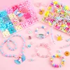 700pcs DIY Handmade Beaded Children's Toy Creative Loose Spacer Beads Crafts Making Bracelet Necklace Jewelry Kit Girl Toy Gift 1