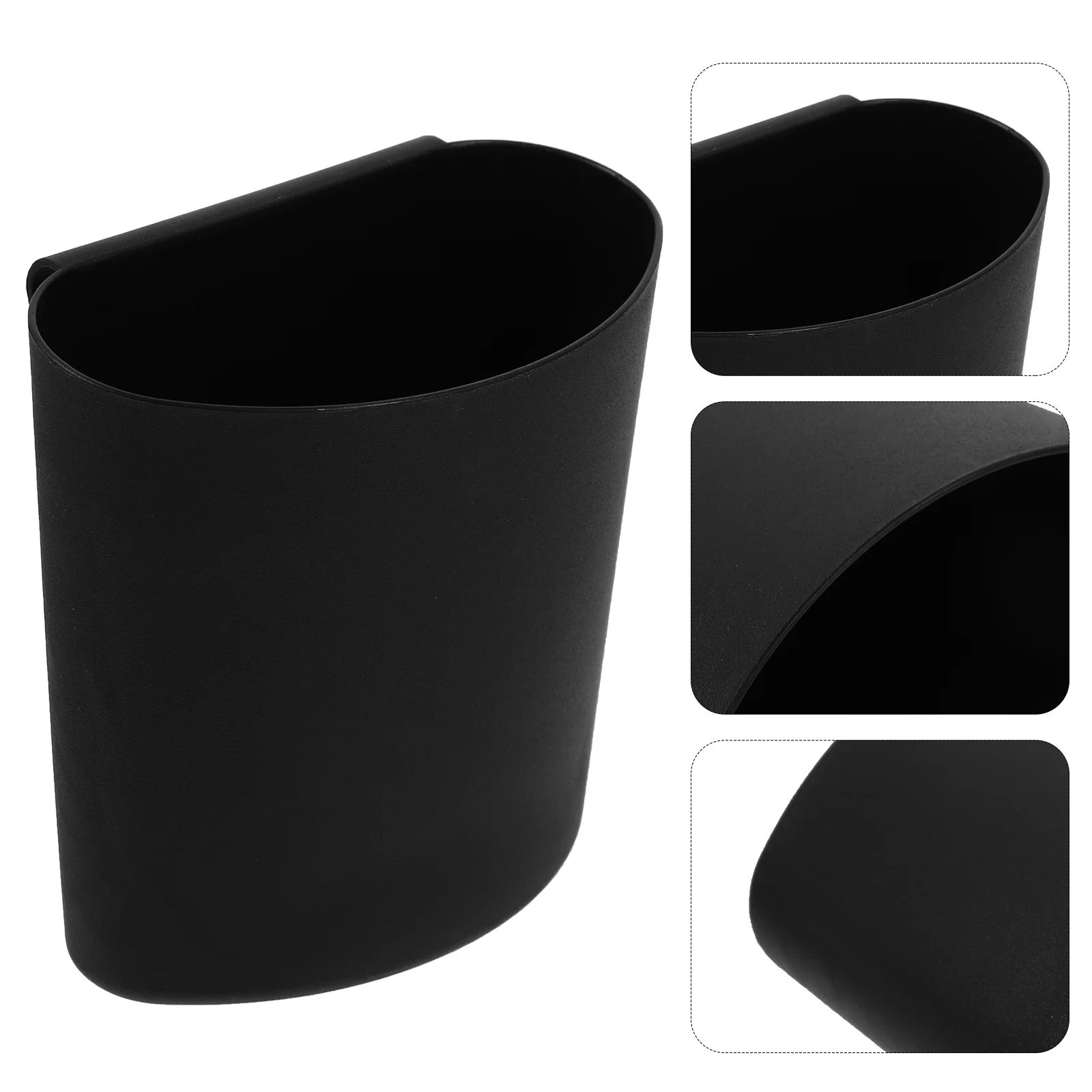 

6 Pcs Small Hanging Bucket for Cart Plastic Storage Bins Rolling Cup Holder Trash Basket Pp Organizer Container
