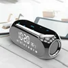 Portable Home Desktop Clocks Wireless Bluetooth Speaker Mobile Computer alarm clock digital Radio Receiver Mini Alarm Clock 1