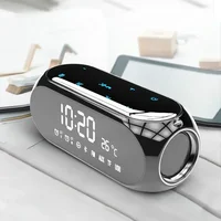 Portable Home Desktop Clocks Wireless Bluetooth Speaker Mobile Computer alarm clock digital Radio Receiver Mini Alarm Clock 1