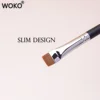 212 Flat Eyebrow Brush Ultrathin Eyebrow Makeup Brushes Flat Eyeliner Brush Thin Eye Liner Brow Contour Beauty Brush Tool 4