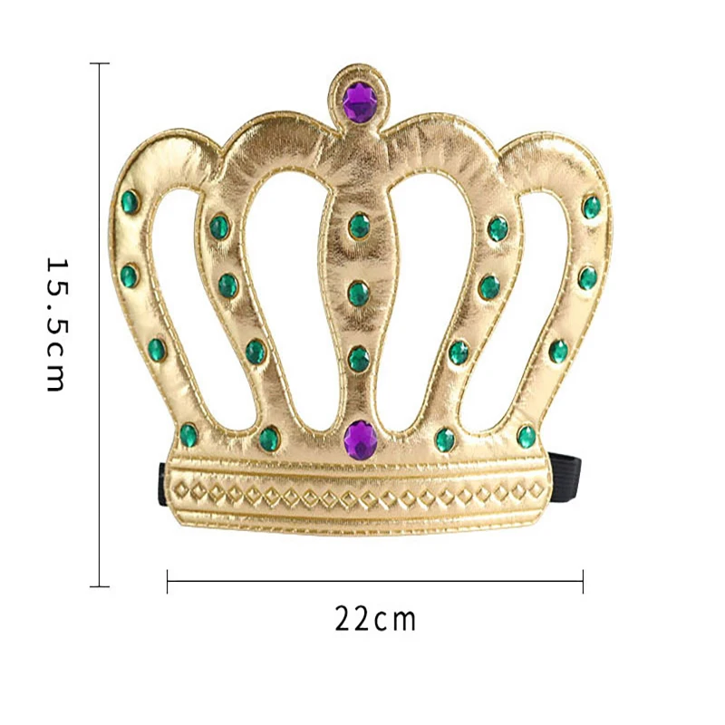 Happy Birthday Hat Gold Silver Adjustable King Princess Crown Girl Boy Adult Gifts Glitter Headwear Baby Shower Party Decoration party hat,birthday crown,birthday headband set