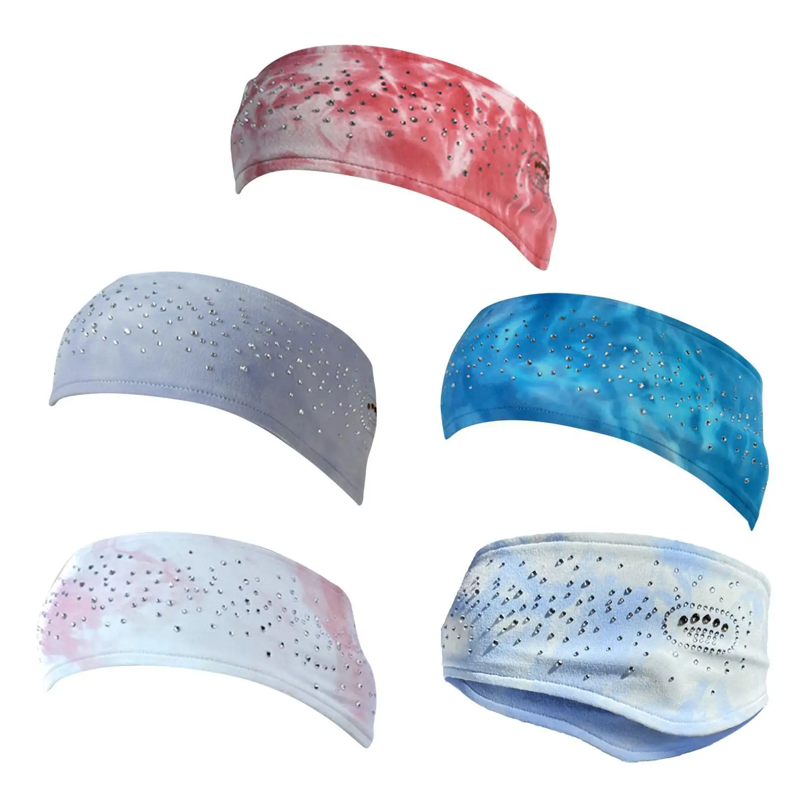 Figure Skating Headband, Sweat-absorbing Headband for Gym And Football.