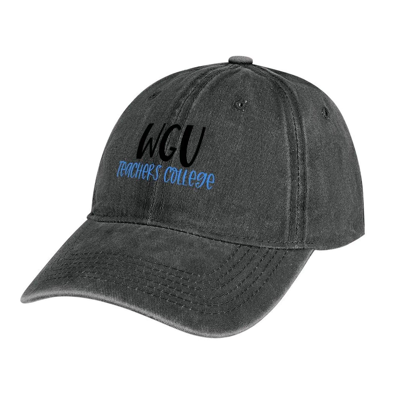 

WGU Teachers College logo Cowboy Hat Thermal Visor Sports Cap Golf Hat Man Icon Hats Man Women's