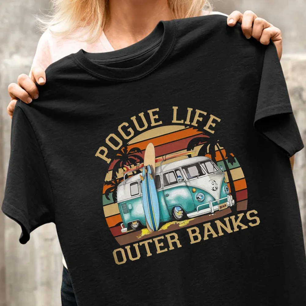 Outer Banks Season 2 Pogue Life Obx Outer Banks T-Shirt Della Carolina Del Nord