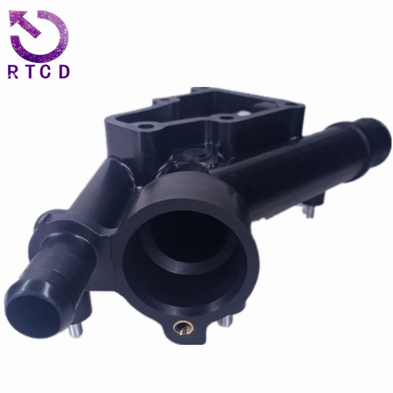Outlet Chamber 1338AV 9687927980 For Peugeot 307CC 307SW 308 406 407 607 Citroen C4 C5 Cooling Water Thermostat