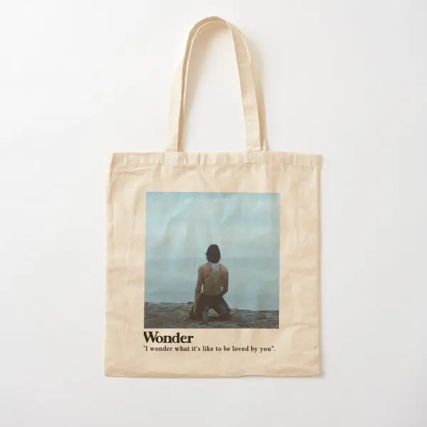 Wonder Polaroid Cotton  Canvas Bag Fashion Tote Grocery Travel Ladies Designer Unisex Handbag Women Shoulder Bag Fabric Shopper