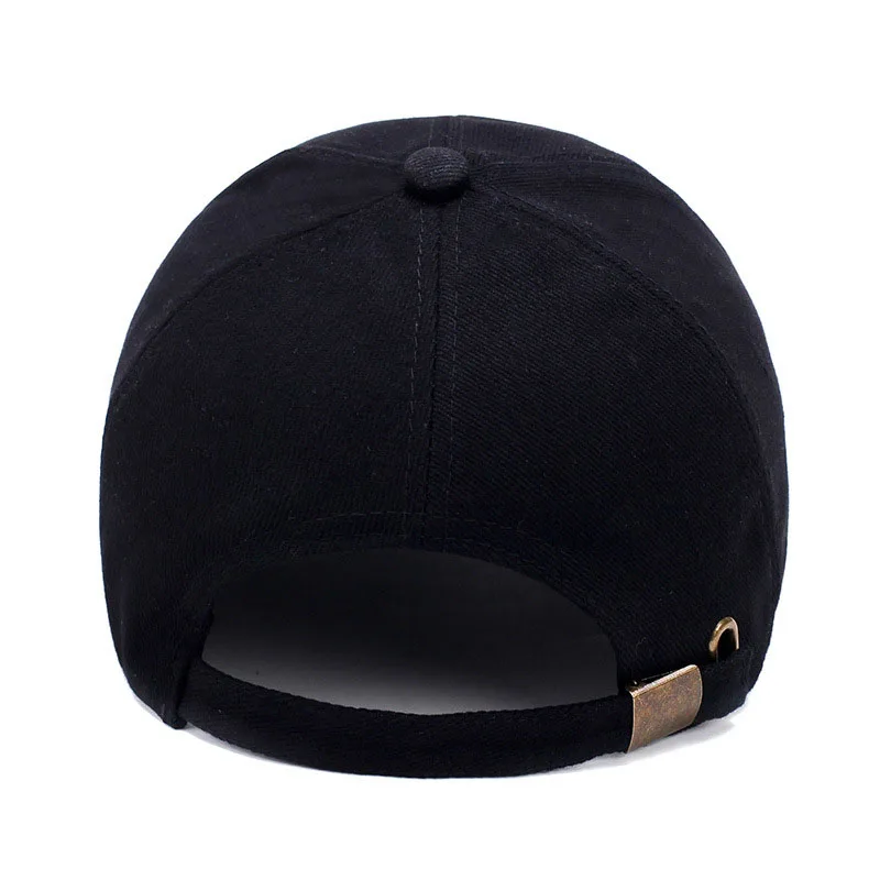 Summer Women Men Structured Baseball Cap Solid Cotton Adjustable Snapback Sunhat Outdoor Sports Hip Hop Baseball Hat Casquette 3